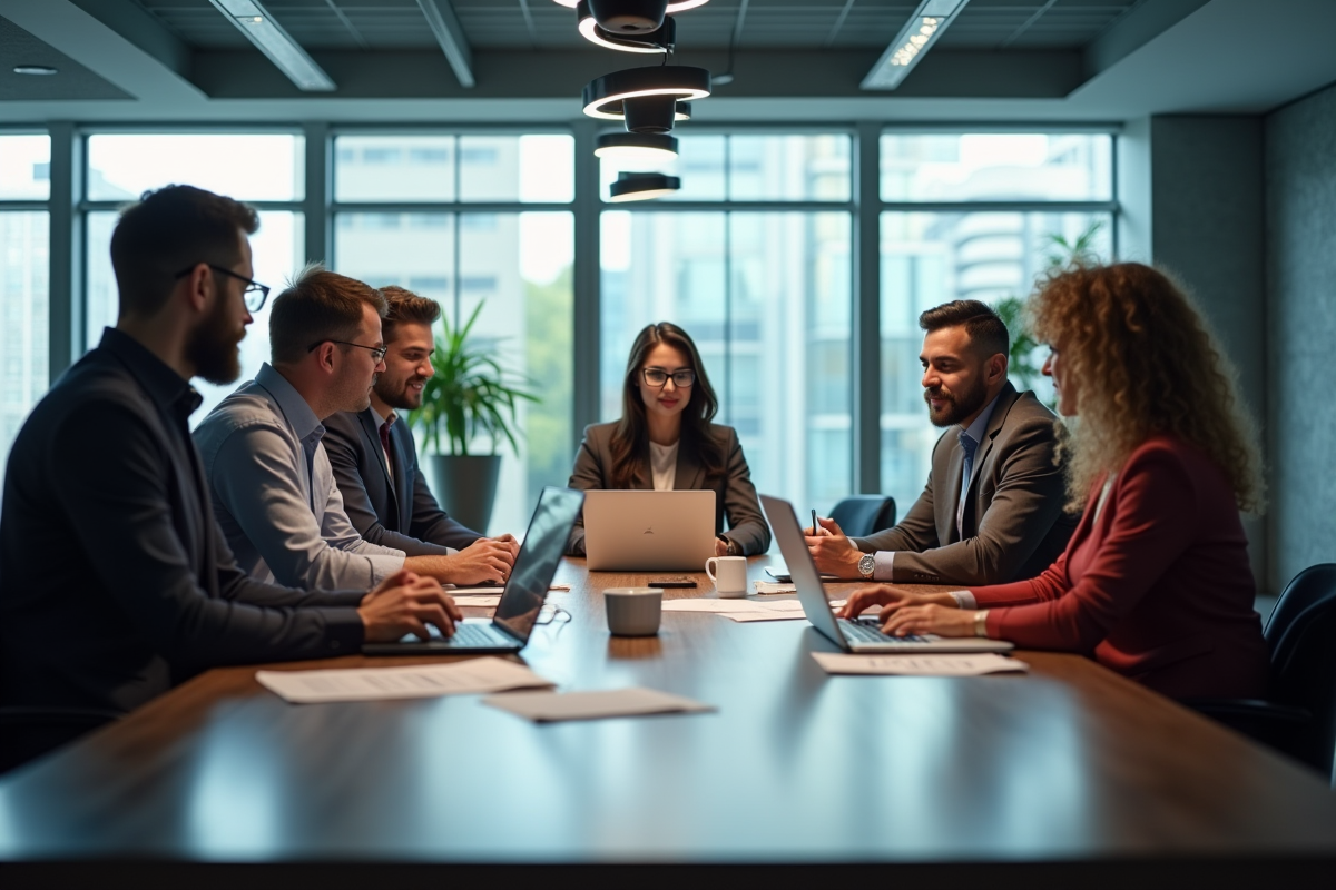 Différents types de collaboration et leur nombre